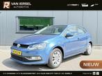 Volkswagen Polo 1.2 TSI Comfortline Business R 90 PK | Nieuw, Stof, Gebruikt, Met garantie (alle), Blauw