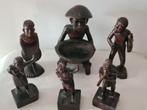 Philipijnse Houten Beeldjes - Set van 6, Ophalen