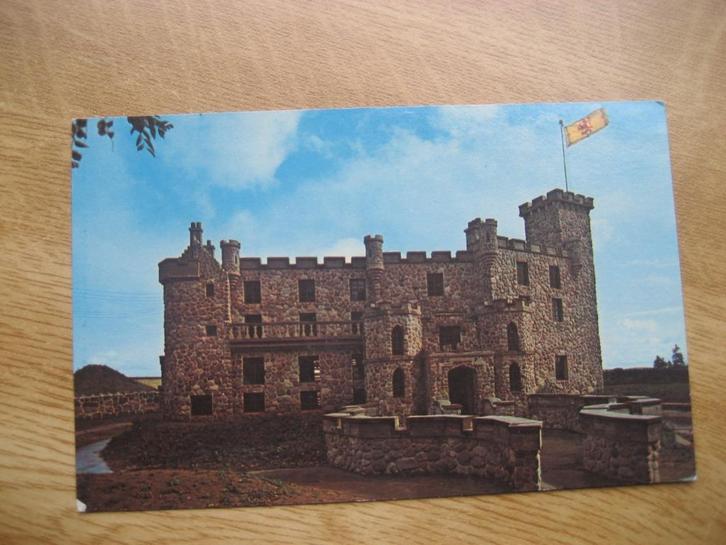 Niet gelopen fotokaart Dunvegan castle PEI Canada, Verzamelen, Ansichtkaarten | Buitenland, Gelopen, Buiten Europa, 1960 tot 1980