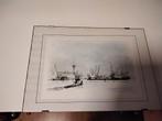 Schilderij Rotterdam Haven - Ingelijst, Ophalen