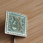 SPELDJE zilver zegel, Verzamelen, Speldjes, Pins en Buttons, Ophalen of Verzenden, Zo goed als nieuw, Merk