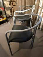 Designstoelen, Huis en Inrichting, Stoelen, Ophalen, Gebruikt, Twee, Zwart