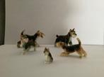 5 delige fox-terrier set, Ophalen of Verzenden, Zo goed als nieuw, Hond of Kat, Beeldje of Figuurtje