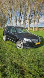 Vollkswagen Tiguan 1.4 TSI Bluemotion Rline/Pano/Leer, Auto's, Volkswagen, Voorwielaandrijving, 15 km/l, Beige, 4 cilinders
