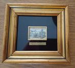 Handgegraveerd zilveren miniatuur – Ceglie Messapica Italië, Antiek en Kunst, Kunst | Etsen en Gravures, Ophalen of Verzenden