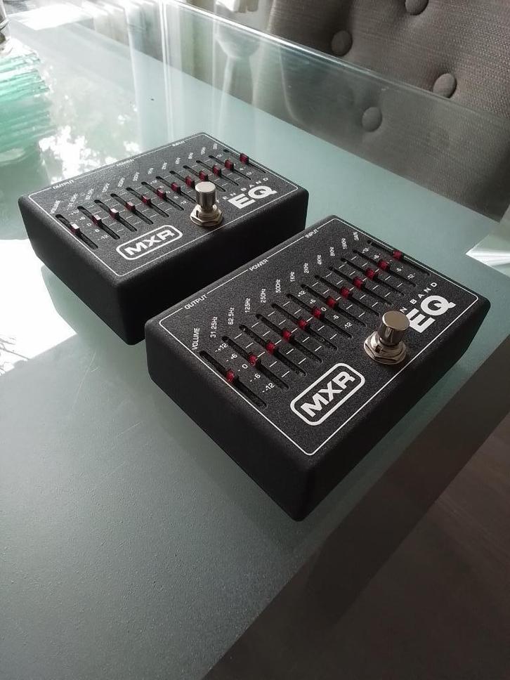 MXR modded 10 Band ( 2x), Muziek en Instrumenten, Effecten, Zo goed als nieuw, Equalizer, Ophalen of Verzenden
