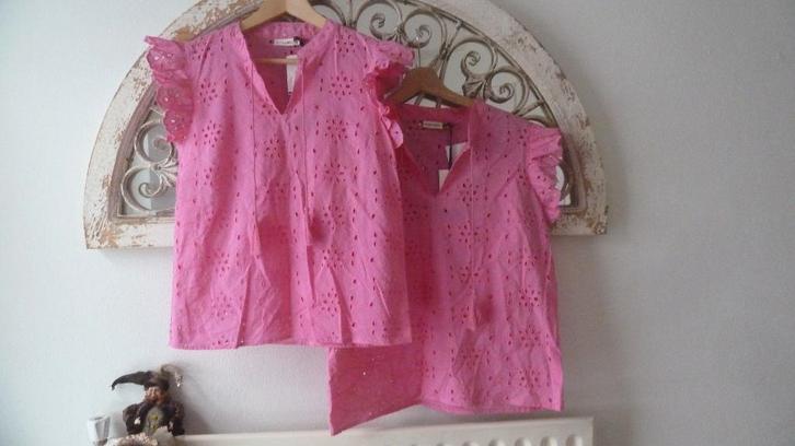 roze blouse maat S, Kleding | Dames, Blouses en Tunieken, Nieuw, Maat 38/40 (M), Roze, Ophalen of Verzenden