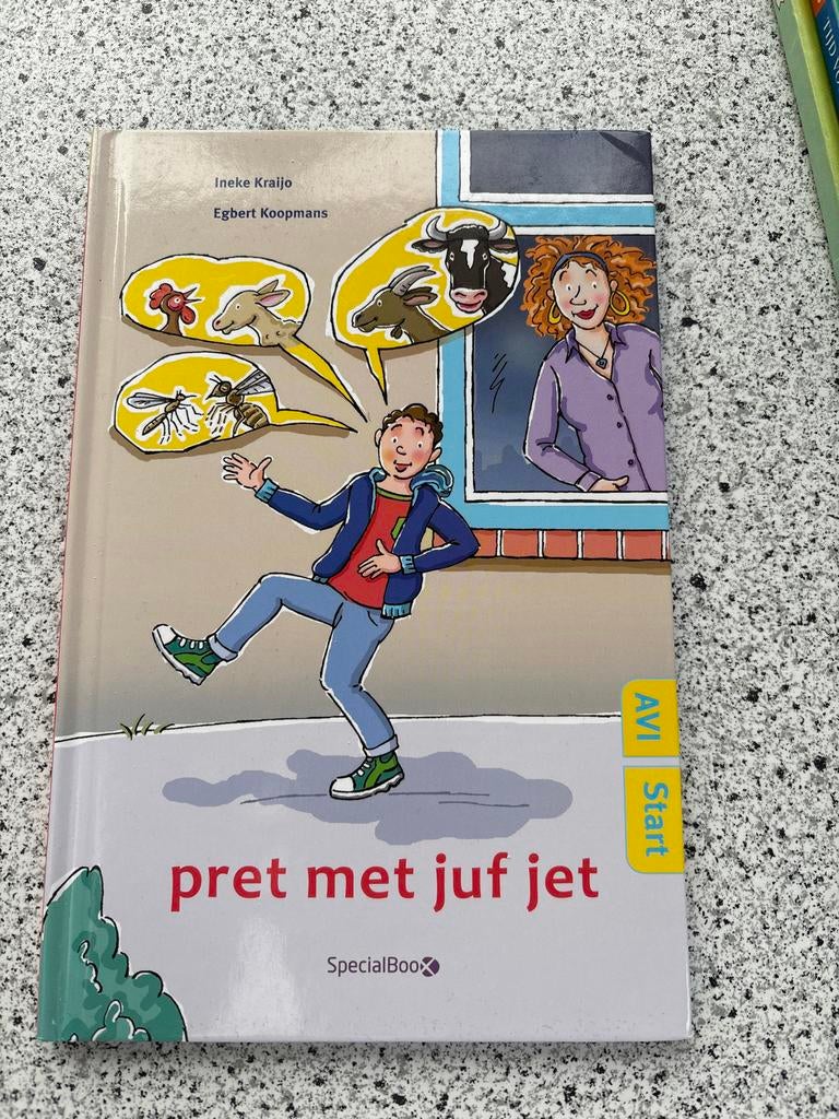 Pret met juf Jet - AVI Start leesboek, Boeken, Ophalen of Verzenden, Zo goed als nieuw, Fictie algemeen