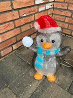 Lichtgevende Kerst Pinguïns & Sneeuwpoppen, Ophalen, Gebruikt