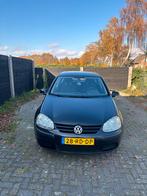 Volkswagen Golf 1.6 16V FSI 85KW 5D 2005 Zwart, Auto's, Voorwielaandrijving, 4 cilinders, 620 kg, Zwart