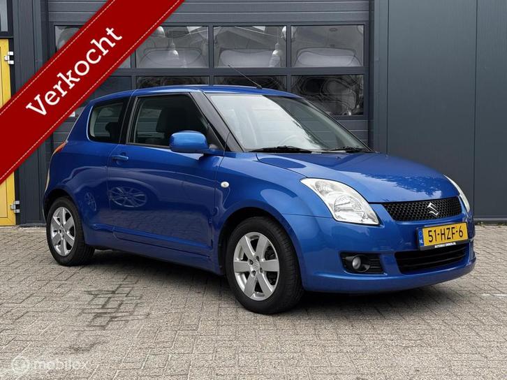 Suzuki Swift 1.3, Airco, trekhaak, multifunctioneel stuur, Auto's, Suzuki, Bedrijf, Te koop, Swift, ABS, Airbags, Alarm, Emergency brake assist