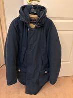 T.K.A. donkerblauwe heren Woolrich winterjas, Ophalen, Blauw, Overige maten, Gedragen