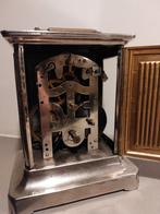 Antieke Junghans tafelklok met speeldoos, Antiek en Kunst, Ophalen of Verzenden