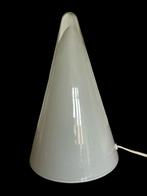 TeePee vintage glazen tafellamp design uit Frankrijk, Huis en Inrichting, Lampen | Tafellampen, Minder dan 50 cm, Ophalen of Verzenden