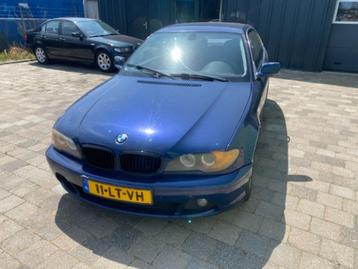 BMW 3-Serie e46 coupe 320ci automaat 2003 Blauw met werk beschikbaar voor biedingen