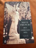 Boek het geheugenspel, Ophalen of Verzenden, Zo goed als nieuw, Nicci French, Nederland