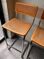 Orginele MARCEL BREUER BAR stoele  BY CIDUE, 1970S, 3 krukken, Ophalen, Gebruikt, Riet