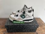 jordan 4 military black, Ophalen of Verzenden, Zo goed als nieuw, Wit