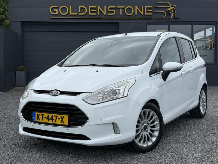 Ford B-Max 1.0 EcoBoost Titanium 2e Eigenaar,125pk,Clima,Cru, Auto's, Ford, Bedrijf, Te koop, B-Max, ABS, Airbags, Airconditioning