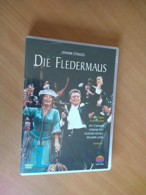 DVD Die Fledermaus. Johann Strauss, Cd's en Dvd's, Dvd's | Muziek en Concerten, Zo goed als nieuw, Alle leeftijden, Ophalen of Verzenden