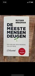 Boek De meeste mensen deugen - Rutger Bregman, Ophalen of Verzenden, Zo goed als nieuw