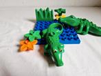 duplo safari dierentuin dieren krokodil, Kinderen en Baby's, Speelgoed | Duplo en Lego, Ophalen of Verzenden, Gebruikt