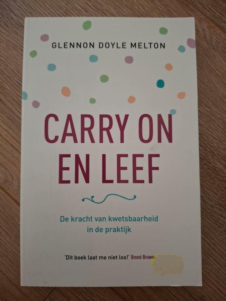 Carry on en leef - Glennon Doyle Melton, Boeken, Psychologie, Nieuw, Overige onderwerpen, Ophalen of Verzenden