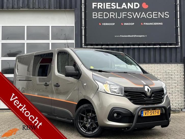 Renault Trafic MARGE 1.6 dCi T29 Dubbele Cabine VERKOCHT ! !, Auto's, Bestelauto's, Bedrijf, Te koop, ABS, Achteruitrijcamera