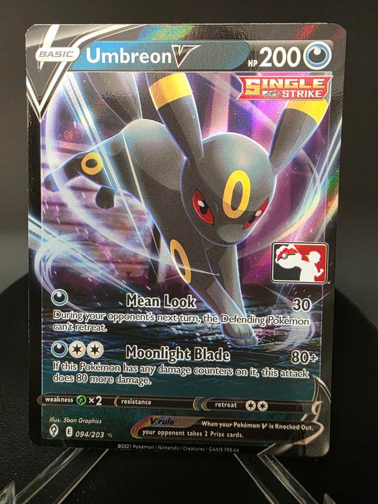 Umbreon V Play! Stamp Pack Series - NM, Ophalen of Verzenden, Zo goed als nieuw
