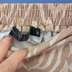 RBLZ set : beige zebra top + rok – maat M – artnr 49438, Kleding | Dames, Rokken, Maat 38/40 (M), Verzenden, ., Beige