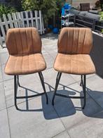 2 Barstoelen Congaq Kleur - Zithoogte 65cm, Gebruikt, 60 tot 90 cm, Ophalen of Verzenden, Metaal