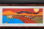 Zeefdruk oude Ronald Boonacker Acapulco Bay nummer 70., Antiek en Kunst, Kunst | Litho's en Zeefdrukken, Ophalen of Verzenden