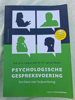 Psychologische Gespreksvoering - Lang & van der Molen, Ophalen of Verzenden, Zo goed als nieuw, Klinische psychologie, G. Lang & H.T. van der Molen
