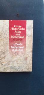 Grote Historische Atlas van Nederland dl 4 Zuid-Nederland, Overige typen, Diverse auteurs, Ophalen of Verzenden, Zo goed als nieuw