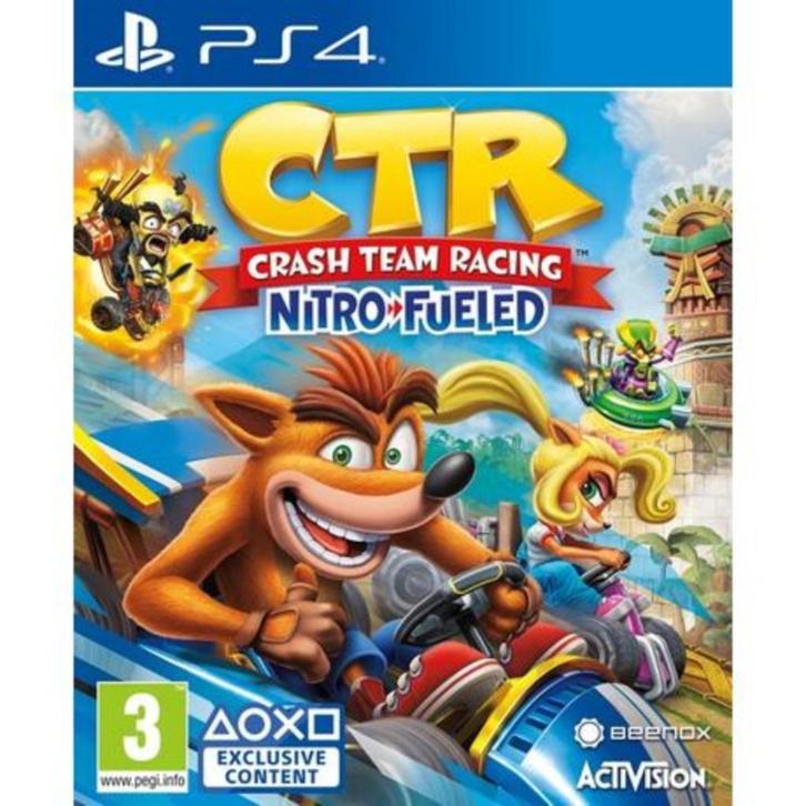 GameshopX – Crash Team Racing Nitro-Fueled PS4 – €19,99!, Spelcomputers en Games, Games | Sony PlayStation 4, Refurbished, Racen en Vliegen
