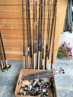 Partij feeder hengels /winkle pickers met molens, Ophalen, Zo goed als nieuw, Molen