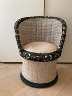 Unieke stoel/mooi stoeltje (Zenza Home), Ophalen, Gebruikt, Minder dan 75 cm, Stof