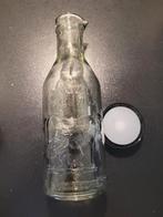 Vintage fles "Absoluut pure melk"vetreria etrusca italy, Antiek en Kunst, Antiek | Glas en Kristal, Ophalen of Verzenden