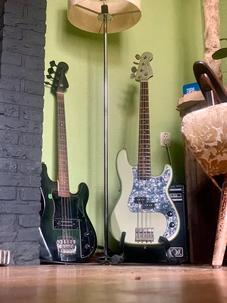 Squier P-Bass met Lindy Fralin Pickups, Muziek en Instrumenten, Instrumenten | Onderdelen, Gebruikt, Elektrische basgitaar, Ophalen