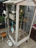 Verrijdbare vogelkooi, Dieren en Toebehoren, Ophalen, Hout, Vogelkooi