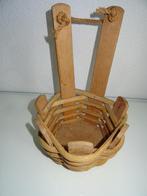 VINTAGE - PLANTENHANGER van ROTAN als nieuw, Ophalen, Huis en Inrichting