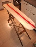 Oude vintage brocante houten strijkplank., Ophalen