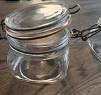 2 Weckpotten - 500ml - Glas, Huis en Inrichting, Ophalen of Verzenden, Zo goed als nieuw