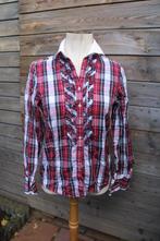 Blouse rood ruit Purdey mt 38  Vaste prijs OPRUIMING, Maat 38/40 (M), Ophalen of Verzenden, Purdey, Gedragen