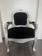 Zwart brocante kinderstoel, Ophalen, Zo goed als nieuw, Stoel(en)