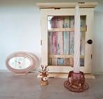 Kandelaar van persglas, Huis en Inrichting, Ophalen of Verzenden, Zo goed als nieuw, Overige materialen, Minder dan 25 cm