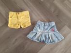 Spijkerrokje en korte broek, Maat 98 / 104, Ophalen of Verzenden, Gebruikt, Meisje, Jurk of Rok