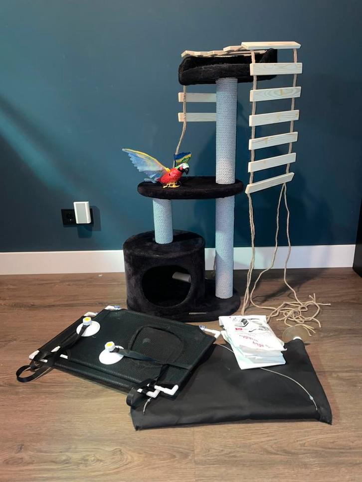 Klimpaal - krabpaal - toebehoren en speelgoed., Dieren en Toebehoren, Katten-accessoires, Ophalen