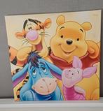 Disney Winnie the Pooh canvas schilderij  45X45, Ophalen of Verzenden, Zo goed als nieuw, Wanddecoratie