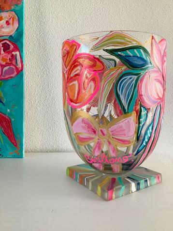 Kunst vaas ~ Dolce Vita Vaas ~ atelier  beschikbaar voor biedingen